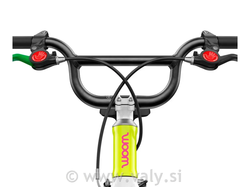 WOOM GO 2 otroško kolo neon lime LTD