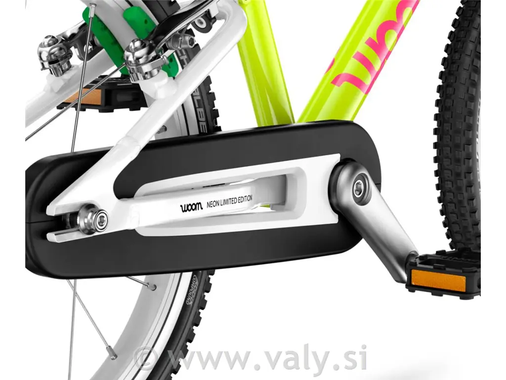 WOOM GO 2 otroško kolo neon lime LTD