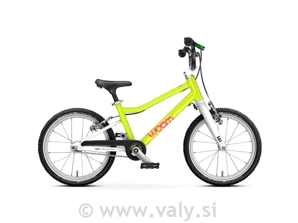 WOOM GO 3 otroško kolo neon lime LTD