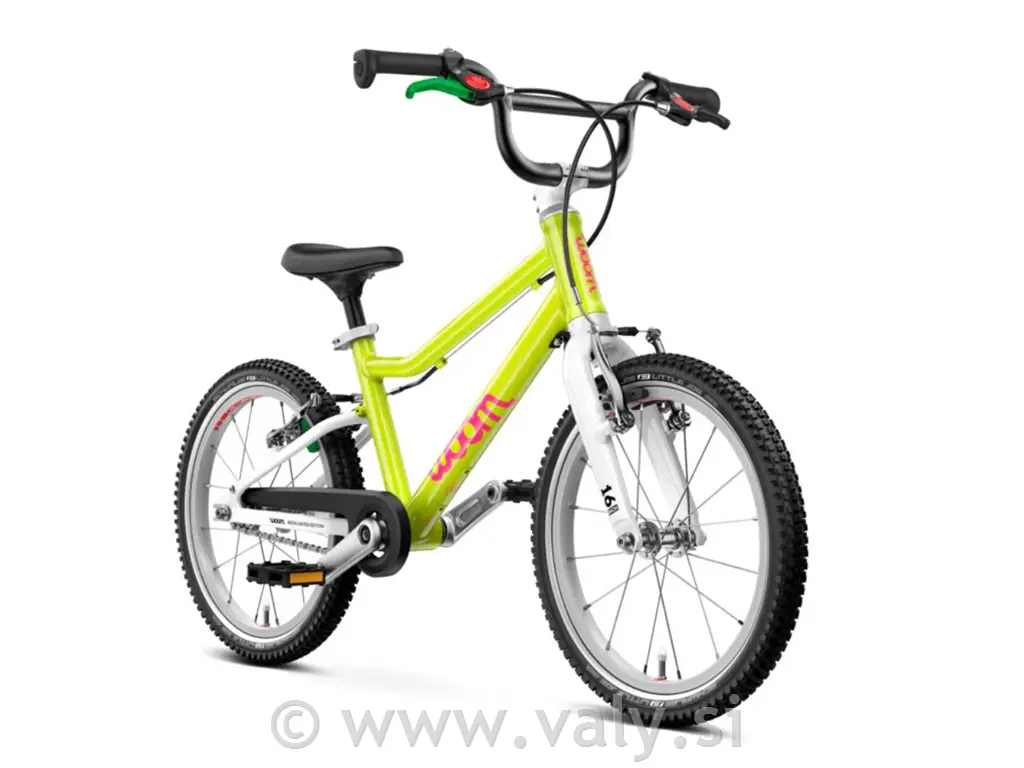 WOOM GO 3 otroško kolo neon lime LTD