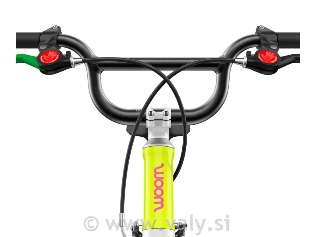WOOM GO 3 otroško kolo neon lime LTD