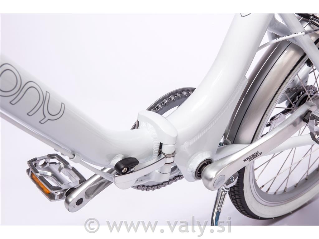 ROG kolo PONY Classic - bela