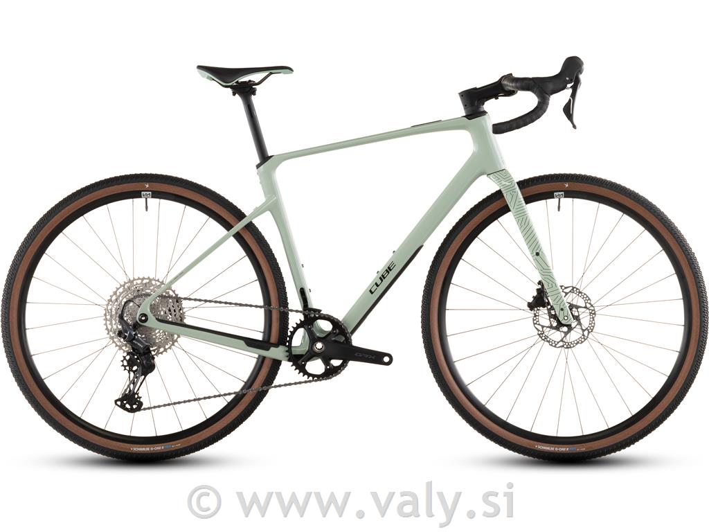 Cube gravel kolo Nuroad C:62 ONE zelena (aloegreen´n´black)