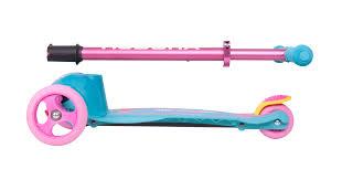 Hudora otroški skiro Flitzkids 2.0 wonders roza