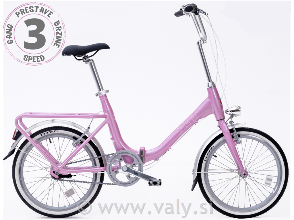 ROG kolo PONY Classic 3 - roza