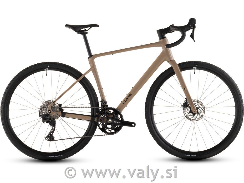 Cube gravel kolo Nuroad Race cappuccino´n´black