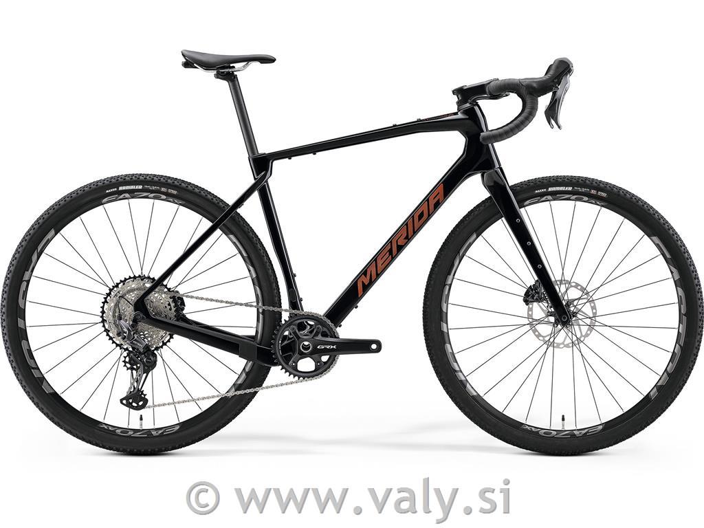 Merida gravel kolo Silex 7000 črna (black (bronze/gold))