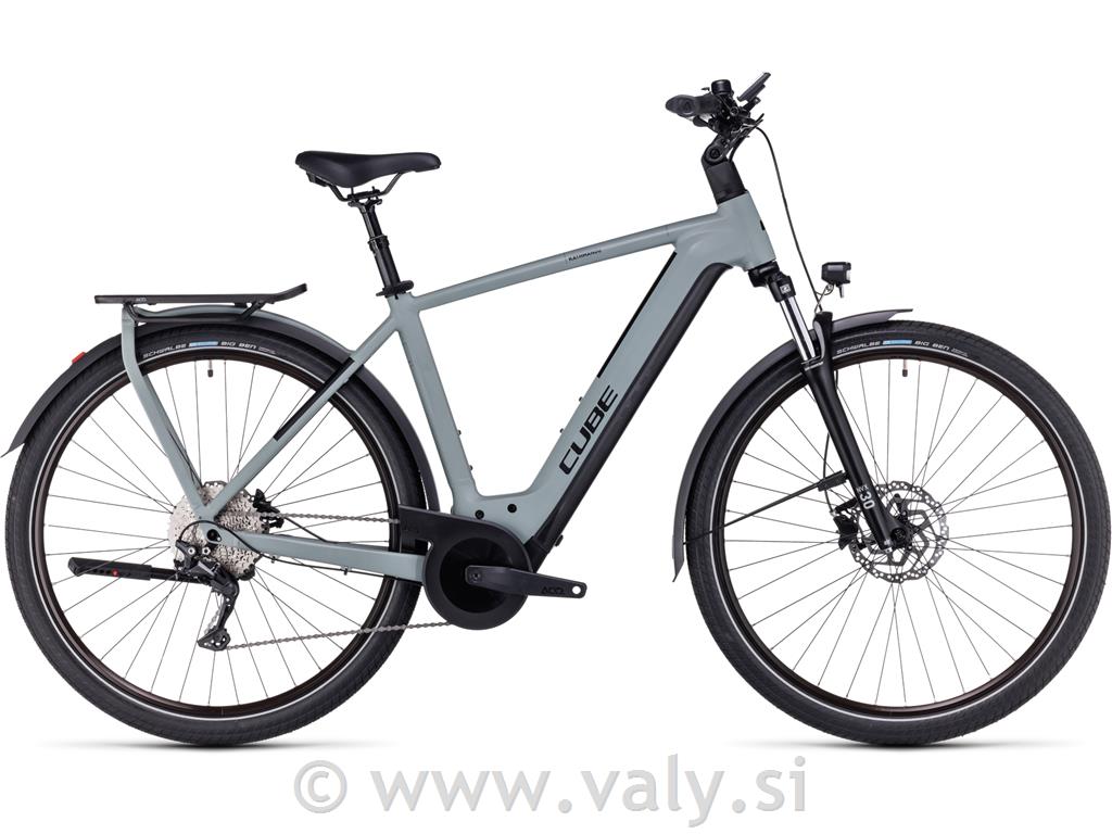 Cube električno kolo Kathmandu ONE 750 2023 siva črna