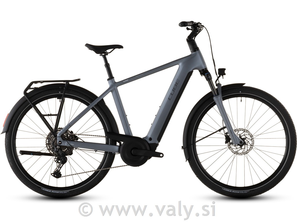 Cube električno kolo Touring Hybrid PRO 800 siva