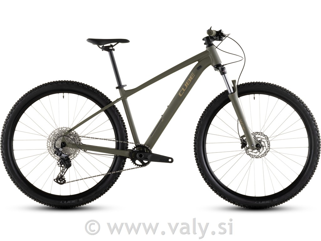 Cube gorsko kolo AIM SLX olivno zelena (dustolive´n´gold)