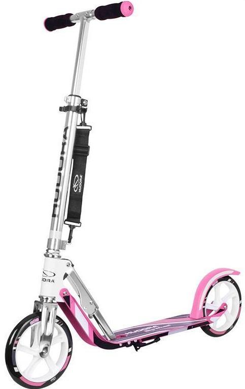 Hudora skiro Big Wheel 205mm belo-roza
