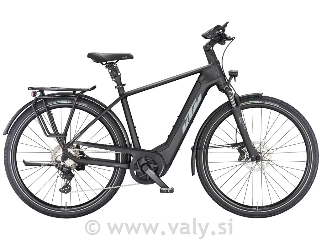 KTM električno kolo Macina Style 730 črna mat
