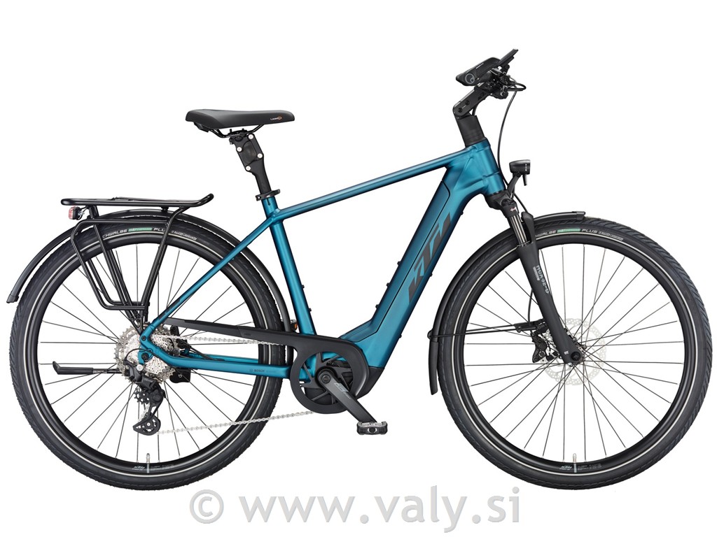 KTM električno kolo Macina Style 730 modra