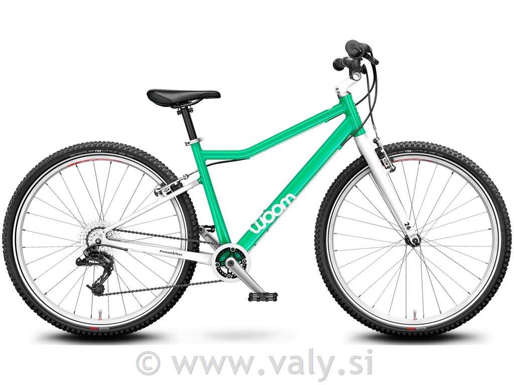 WOOM otroško kolo WOOM 6 26" mint zelena