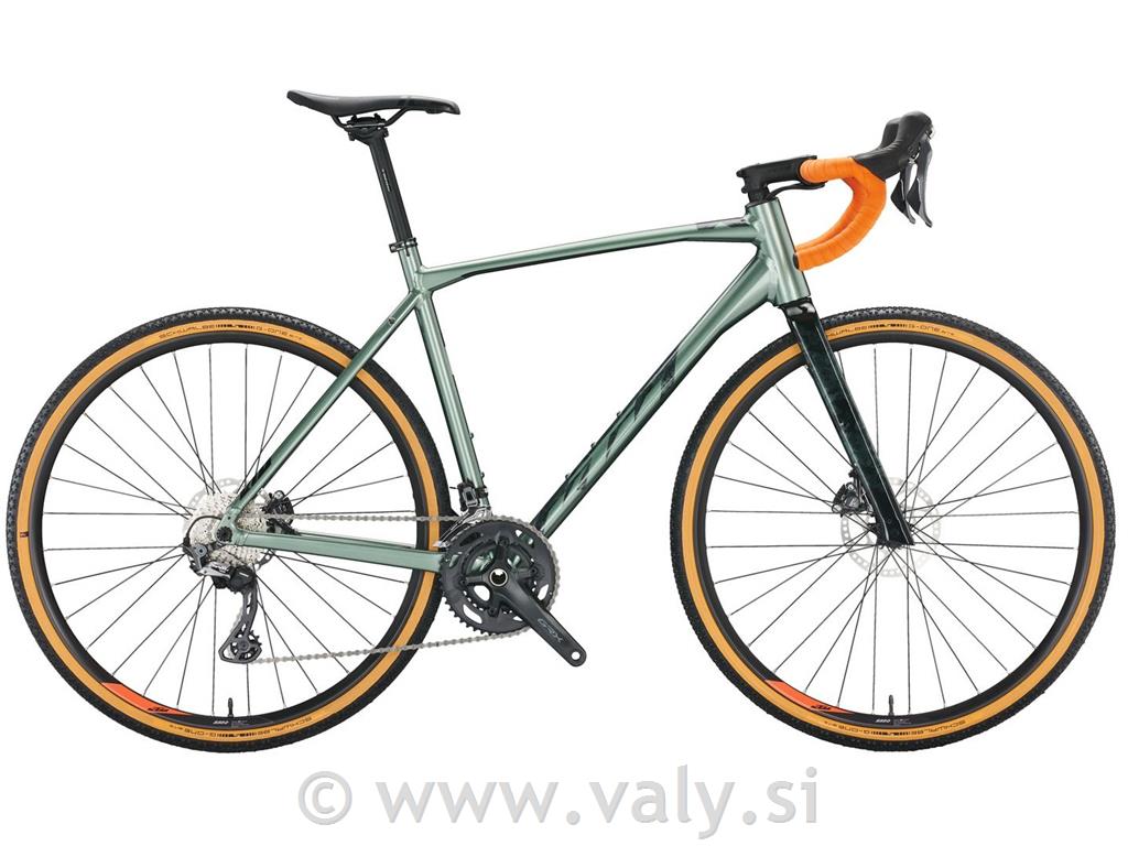 KTM gravel kolo X-STRADA 10 olivno zelena