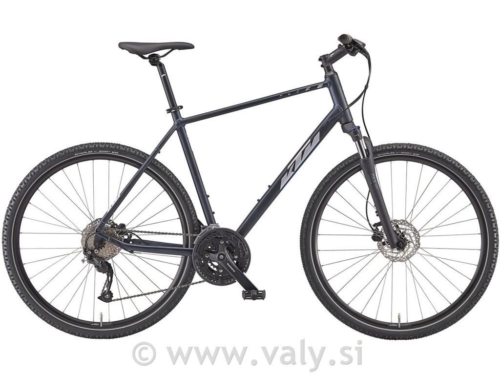 KTM treking kolo X-LIFE ROAD mat temno modra