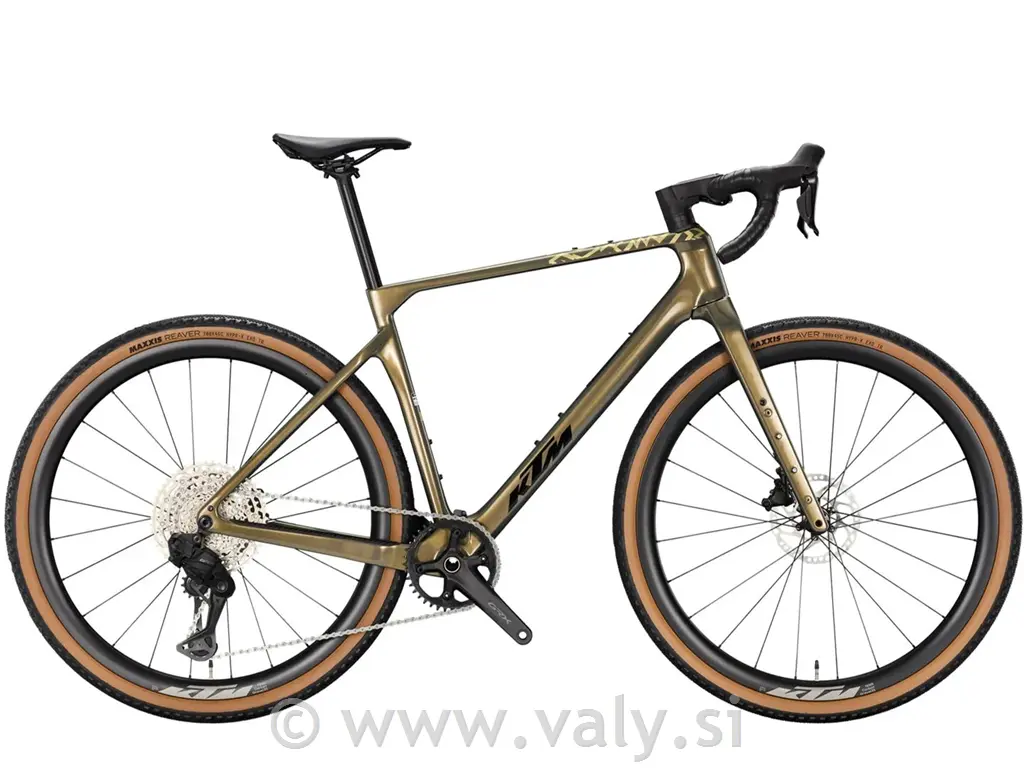 KTM gravel kolo Gravelator Elite Di2 o. zelena (olive pearl)