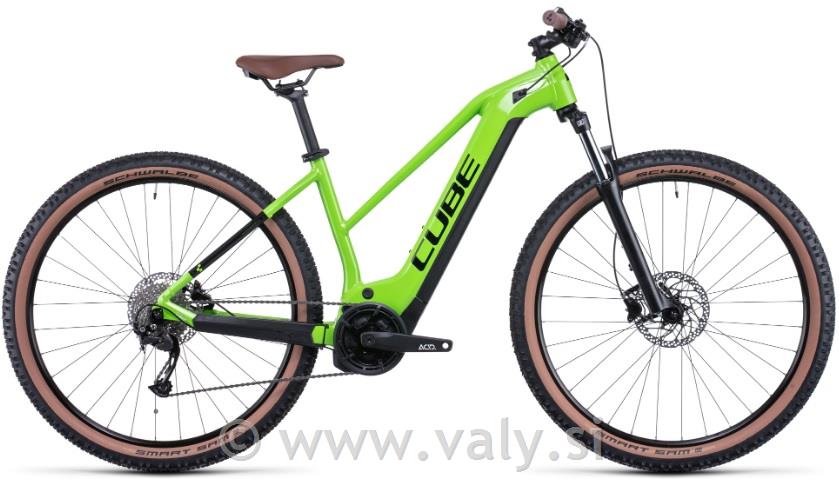 Cube kolo Reaction Hybrid Performance 500 Trapez zelena