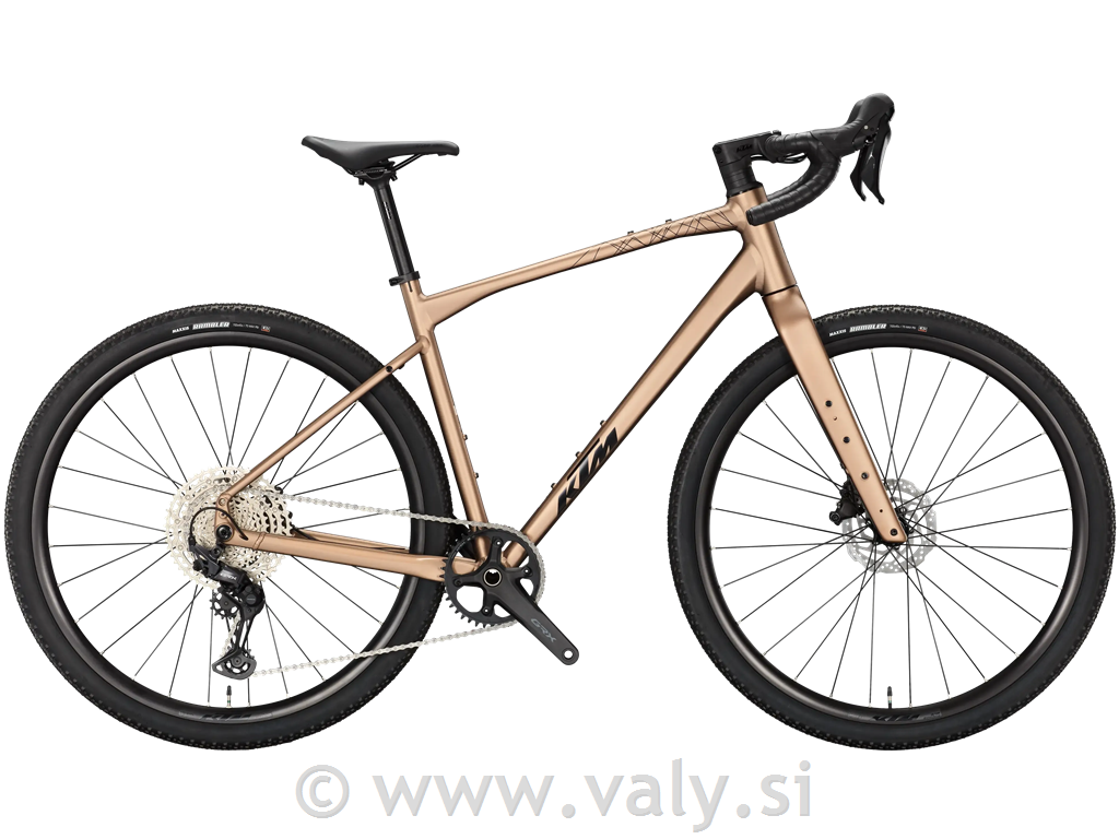 KTM gravel kolo Gravelator 15 rjava (muddy matt (black))