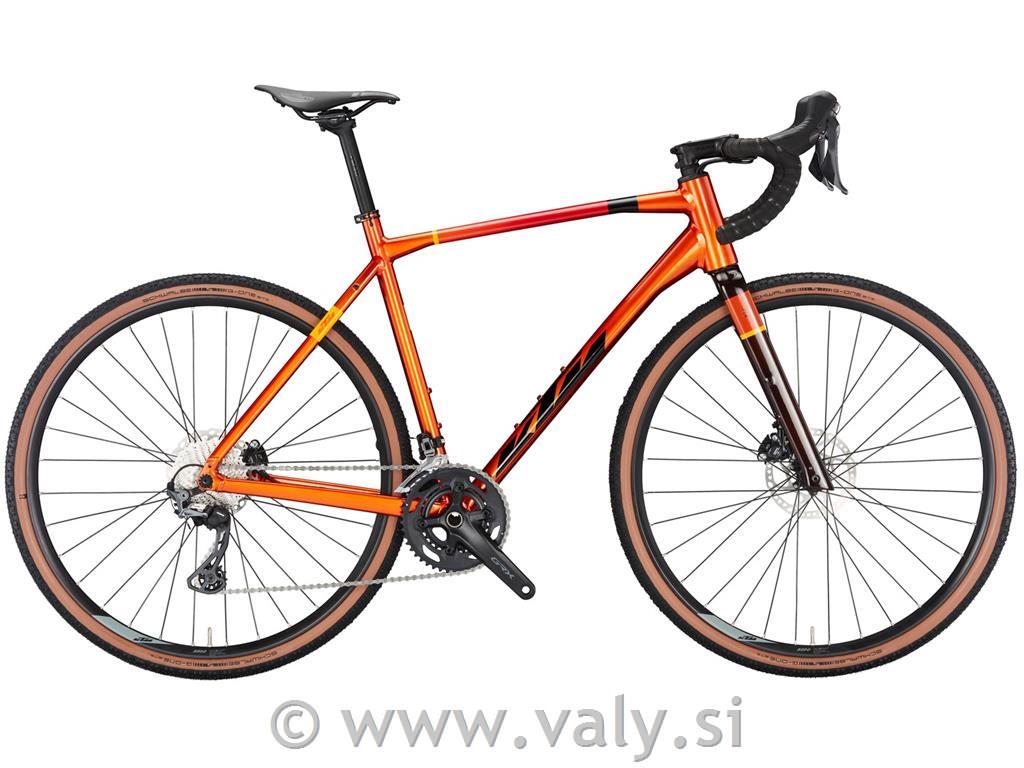KTM gravel kolo X-STRADA 10 oranžna