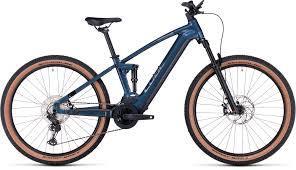 Cube električno gorsko kolo STEREO HYBRID 120 Race 750 modra