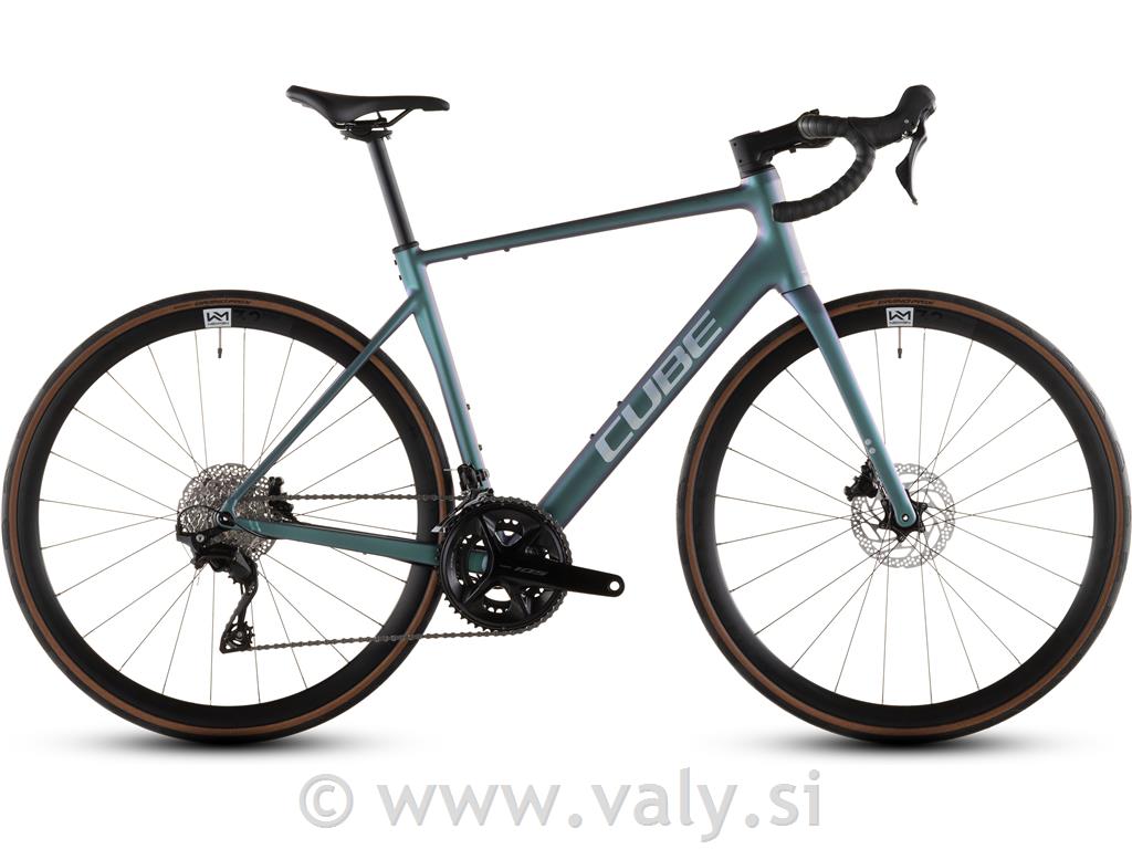 Cube cestno kolo Attain SLX (smaragdgrey´n´prism)