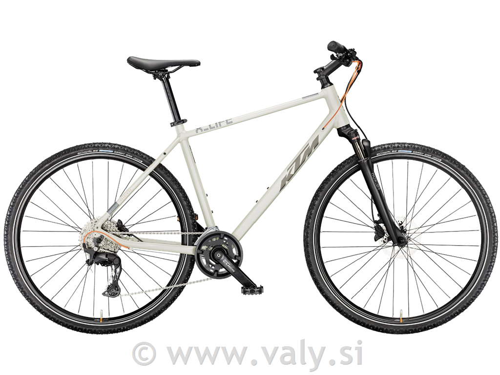 KTM treking kolo X-LIFE Action rjava-siva