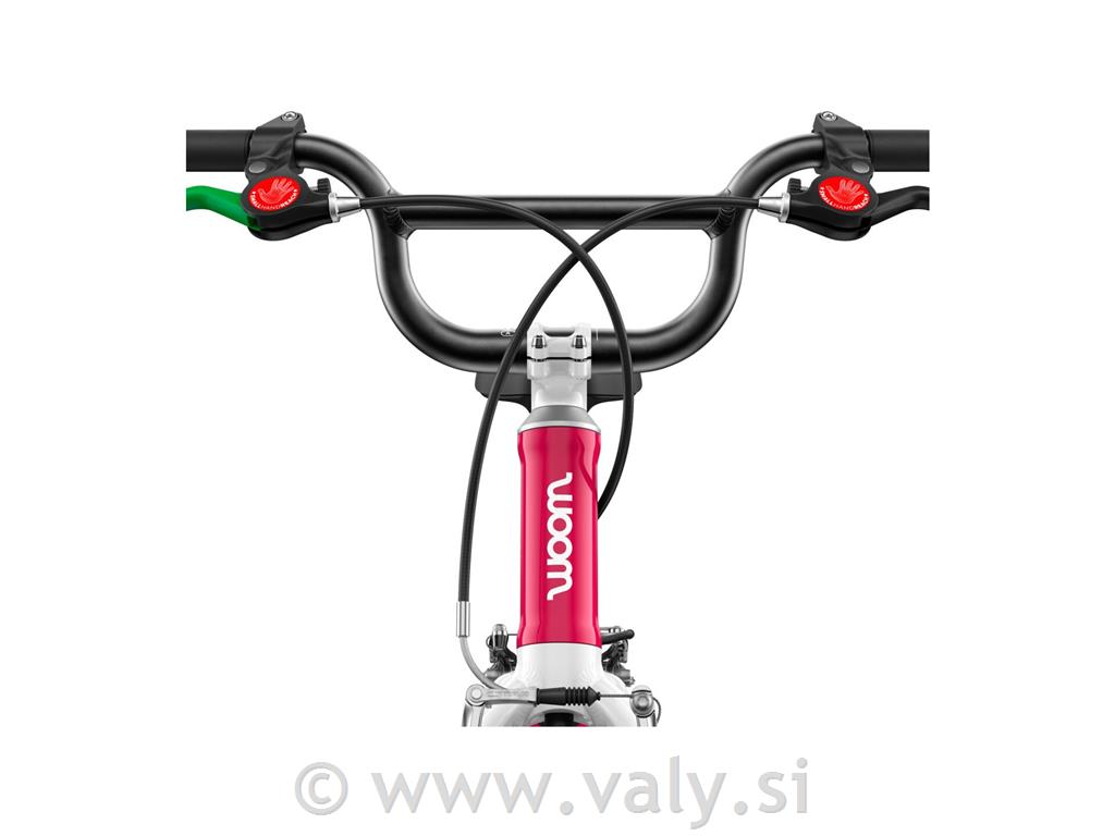 WOOM GO 3 AUTOMAGIC otroško kolo "hot pink" roza