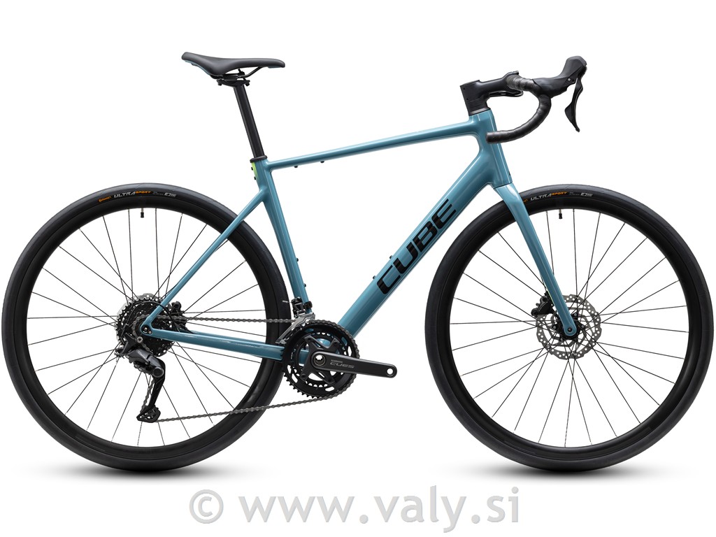 Cube cestno kolo Attain Pro svetlo modra (surfblue´n´black)