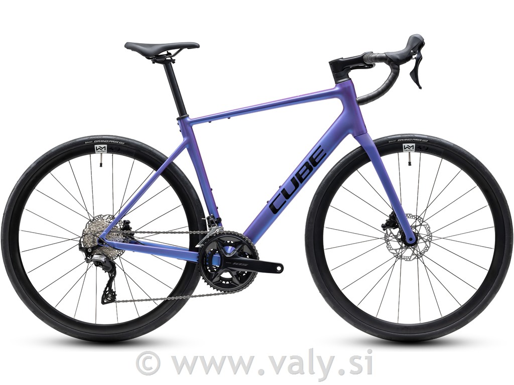 Cube cestno kolo Attain SLX blueiris´n´black
