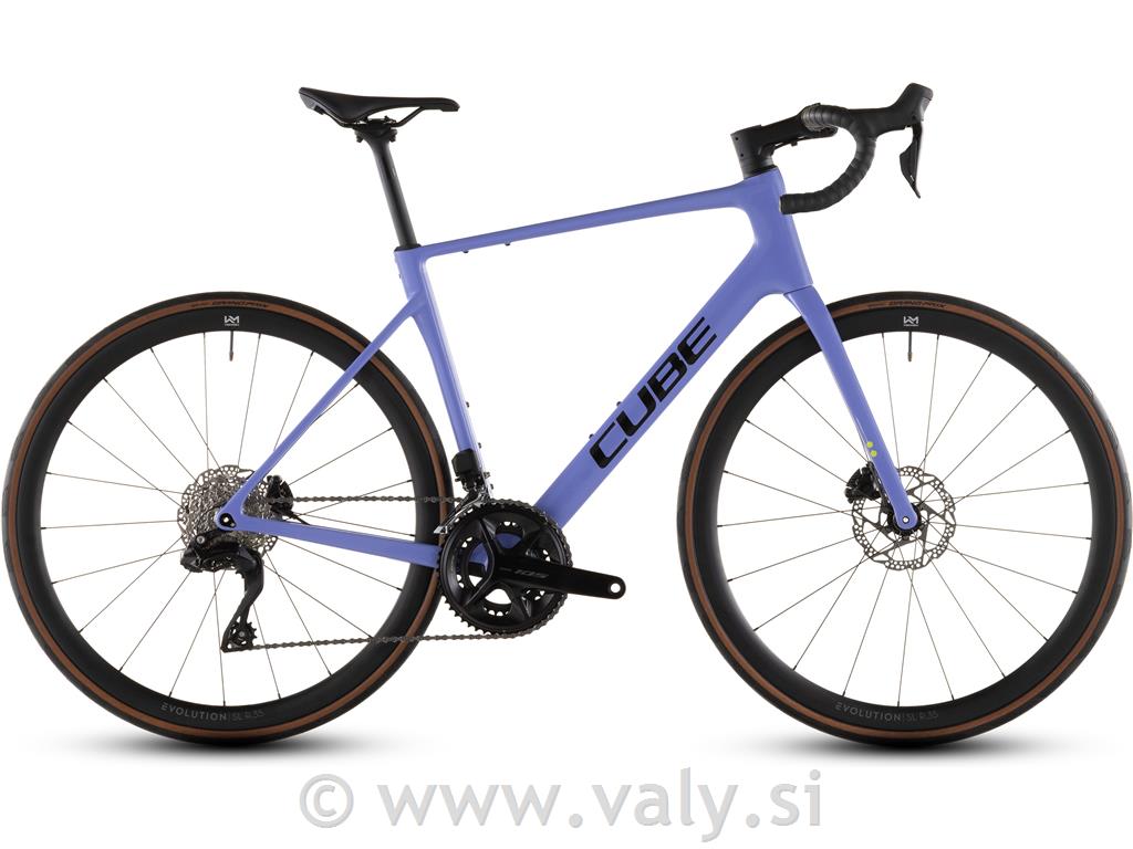 Cube cestno kolo Attain C:62 SLX lila (lucidlilac´n´black)