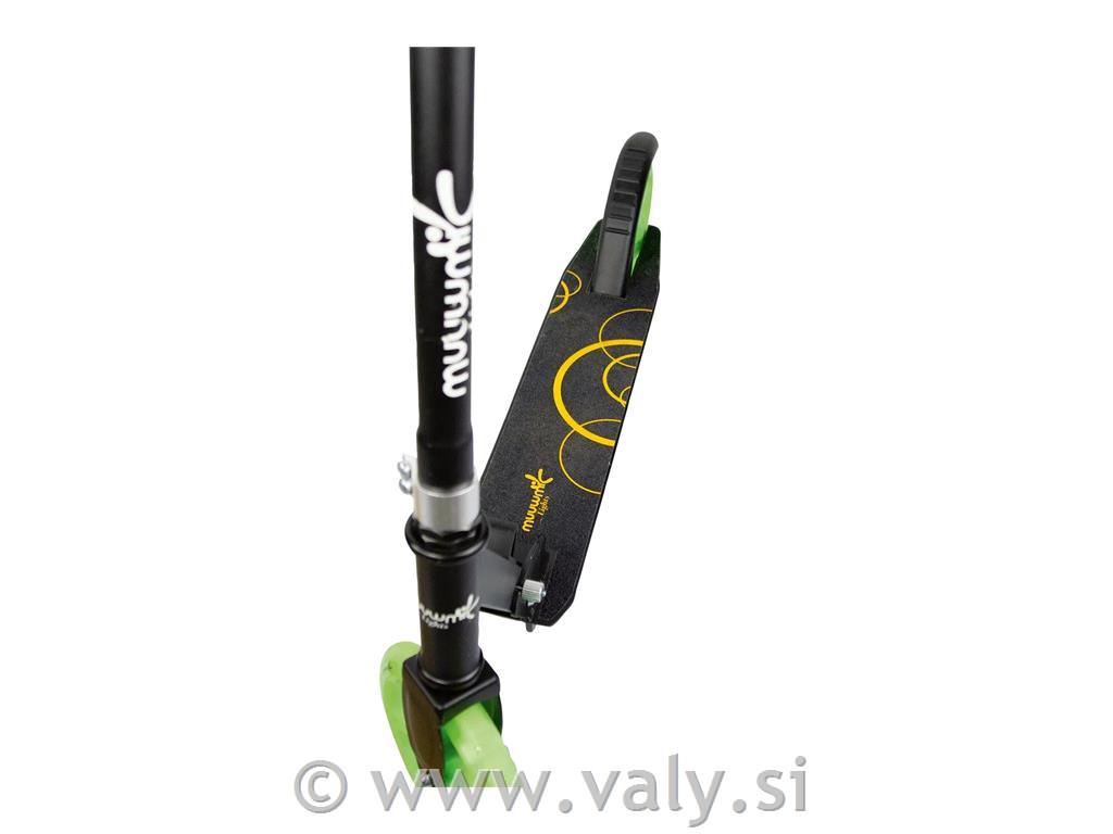 Muuvmi skiro Scooter Lights Glow 200mm črno-zelena