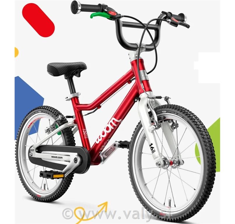 WOOM otroško kolo WOOM 2 LTD rdeča