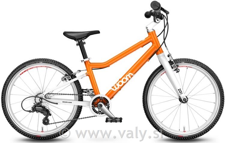 WOOM otroško kolo WOOM 4 20" oranžna fire orange