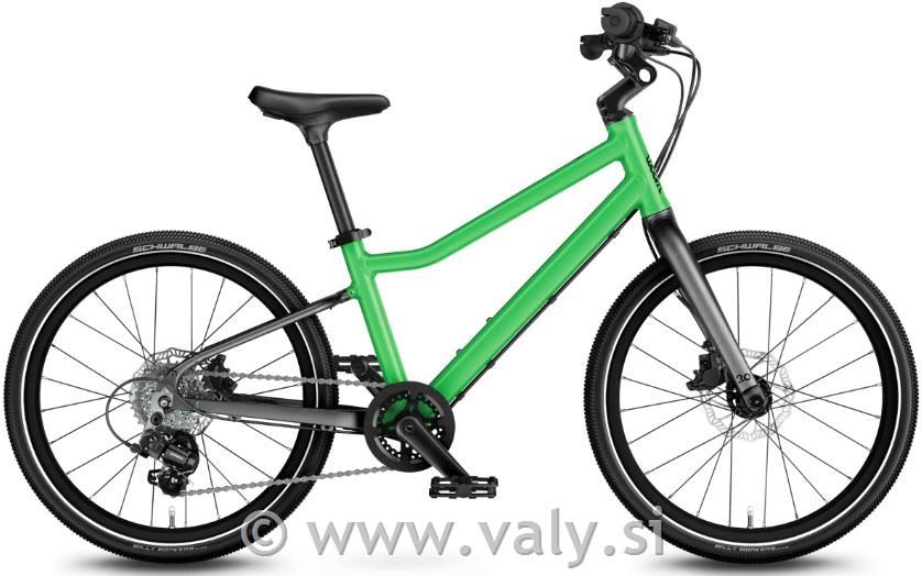 WOOM otroško kolo WOOM 4 EXPLORE 20" jungle green - zelena