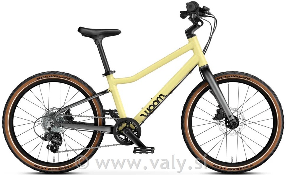 WOOM otroško kolo WOOM 4 EXPLORE 20" mellow yellow LTD