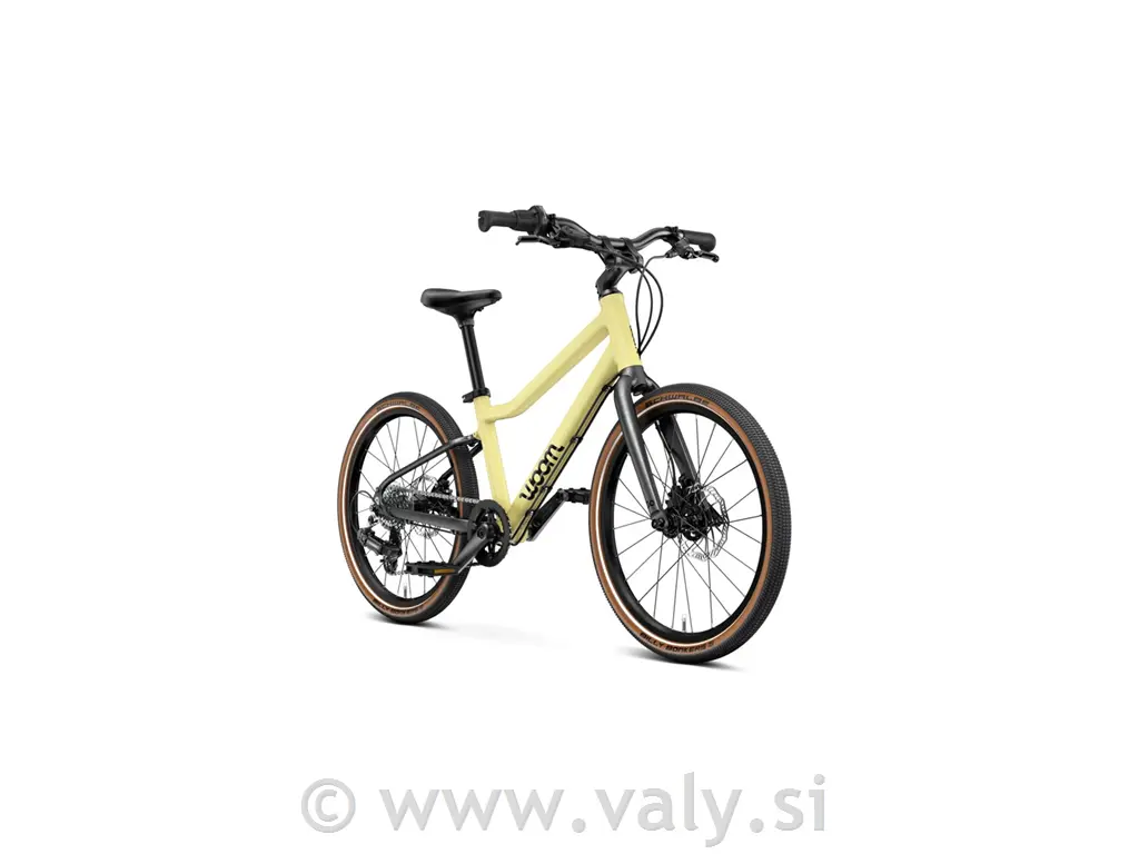 WOOM otroško kolo WOOM 4 EXPLORE 20" mellow yellow LTD
