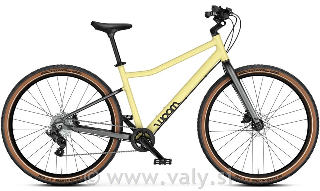 WOOM otroško kolo EXPLORE 6 26" yellow mellow LTD