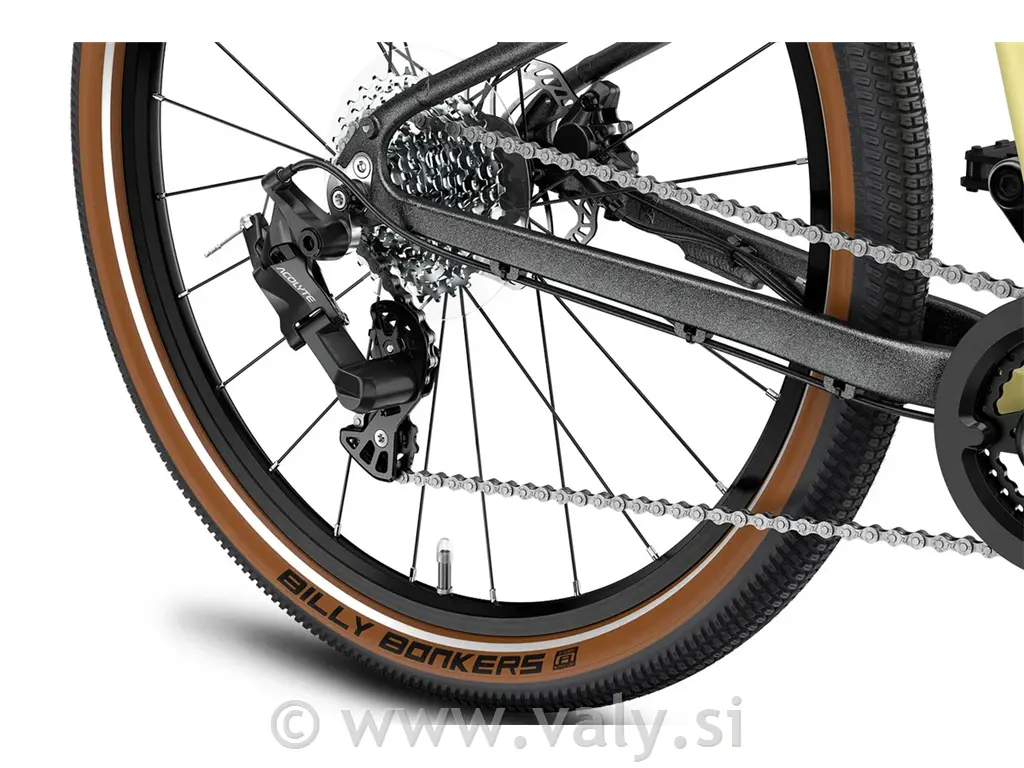 WOOM otroško kolo EXPLORE 6 26" yellow mellow LTD