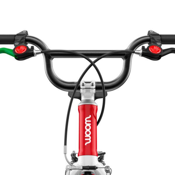 WOOM GO 3 AUTOMAGIC otroško kolo rdeča