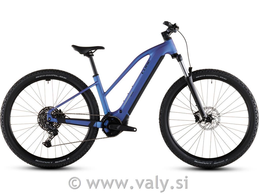 Cube kolo Reaction Hybrid ONE 800 modra (blueiris´n´reflect)