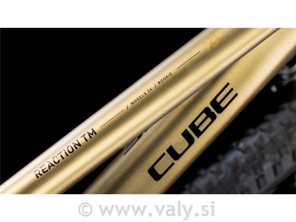 Cube otroško kolo Reaction TM (goldenlime´n´black)