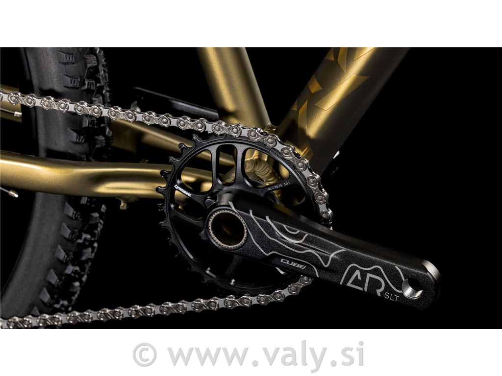 Cube otroško kolo Reaction TM (goldenlime´n´black)