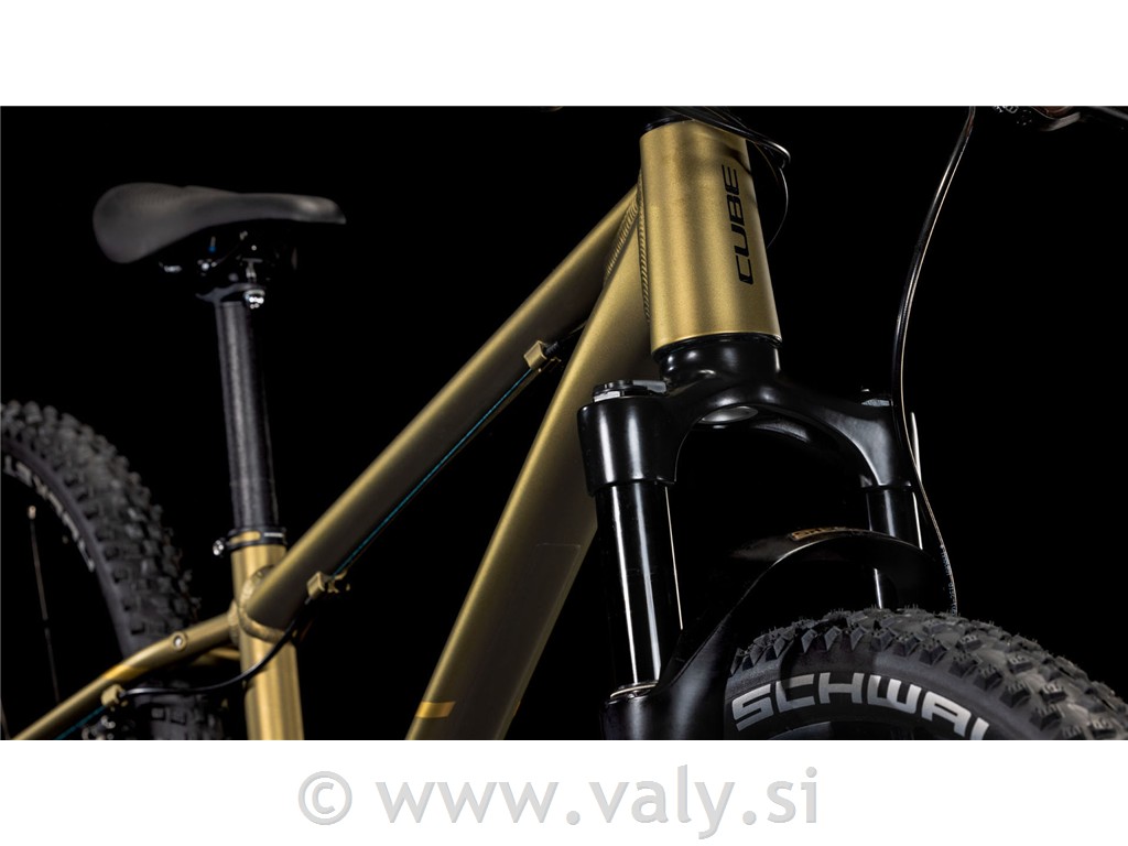 Cube otroško kolo Reaction TM (goldenlime´n´black)