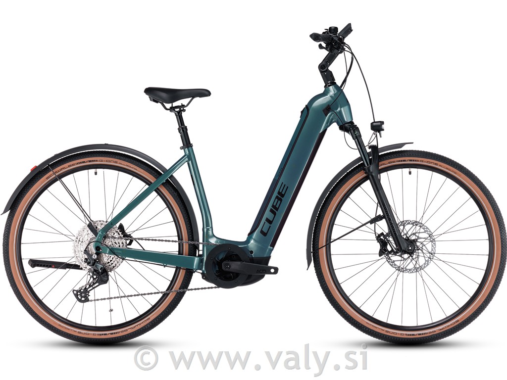 Cube testno električno kolo Nuride Hybrid SLX 750 allroad EE