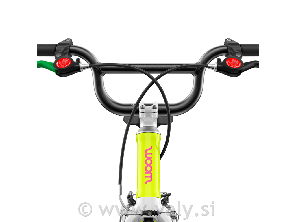 WOOM GO 3 AUTOMAGIC otroško kolo neon lime