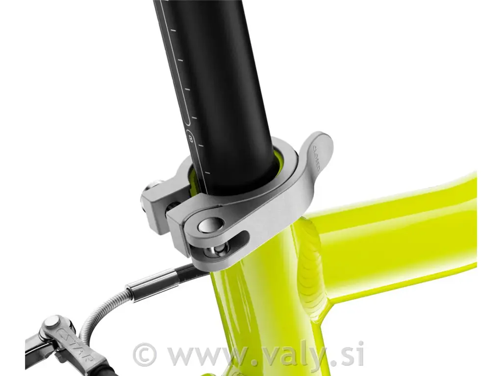 WOOM GO 4 otroško kolo neon lime LTD