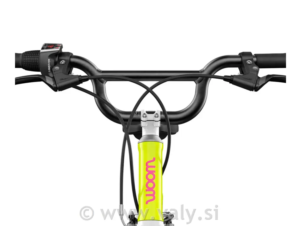 WOOM GO 4 otroško kolo neon lime LTD