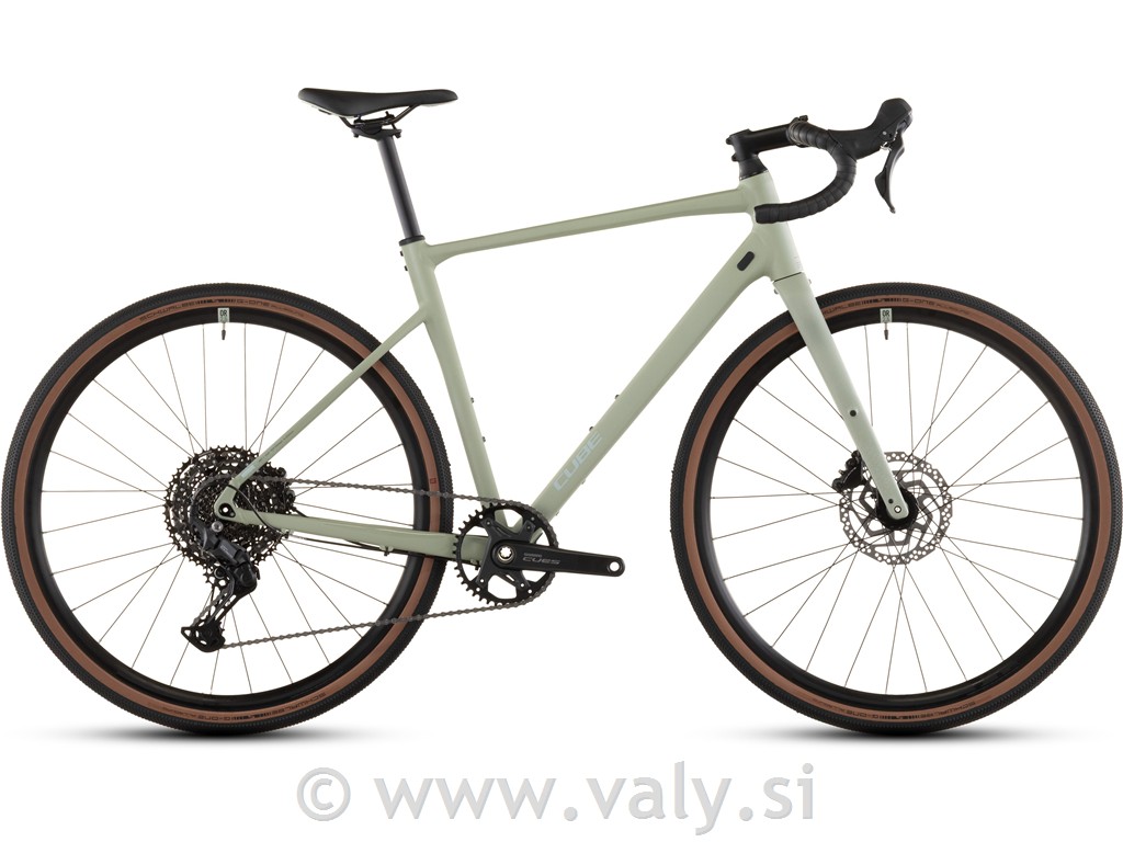 Cube gravel kolo Nuroad Pro zelena (pea`n´grey)