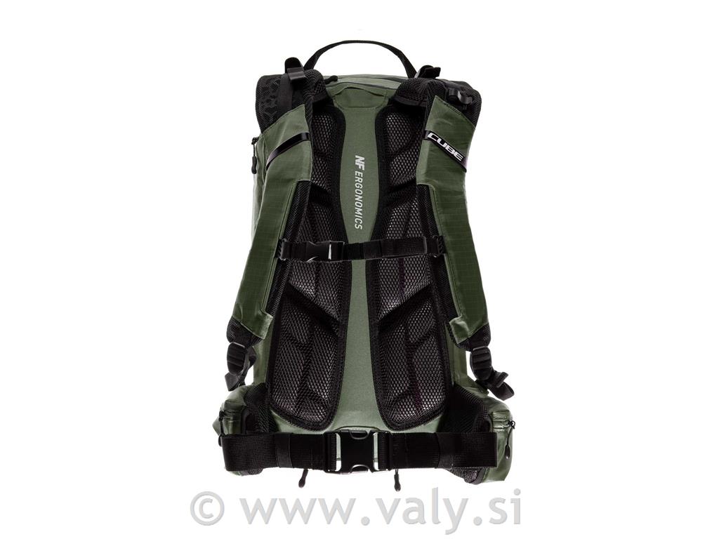 Cube nahrbtnik VERTEX 16 TM olivno zelena